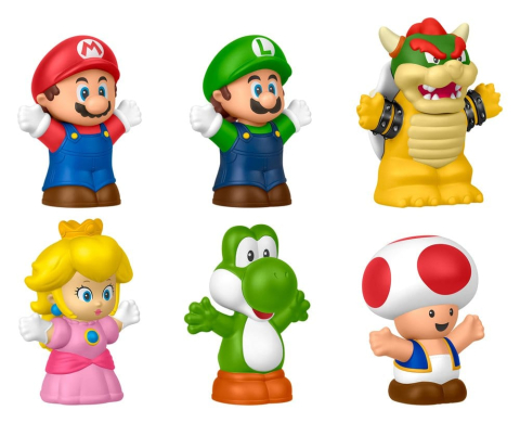 My Mario Little People Collector Mini Figure 6-Pack 7 cm [1]
