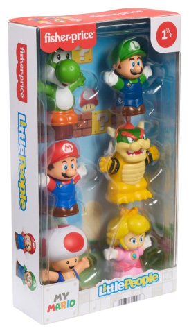 My Mario Little People Collector Mini Figure 6-Pack 7 cm [6]