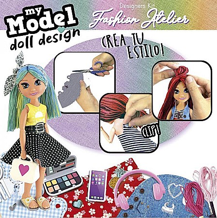 My Model Doll Design Fashion Atelier Educa 19350 [1]