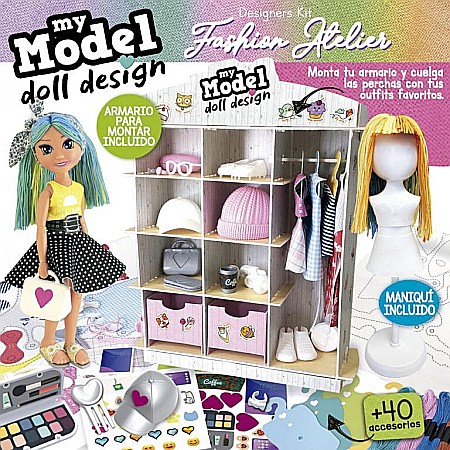 My Model Doll Design Fashion Atelier Educa 19350 [2]