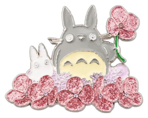 PRECOMENZI - My Neighbor Totoro Metal Brooch Big and Small Totoro