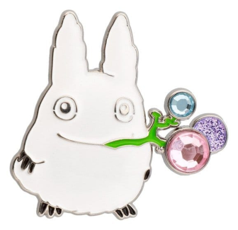 PRECOMENZI - My Neighbor Totoro Metal Brooch Small Totoro