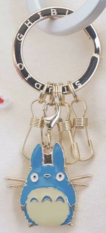 PRECOMENZI - My Neighbor Totoro Metal-Keychain Middle Totoro