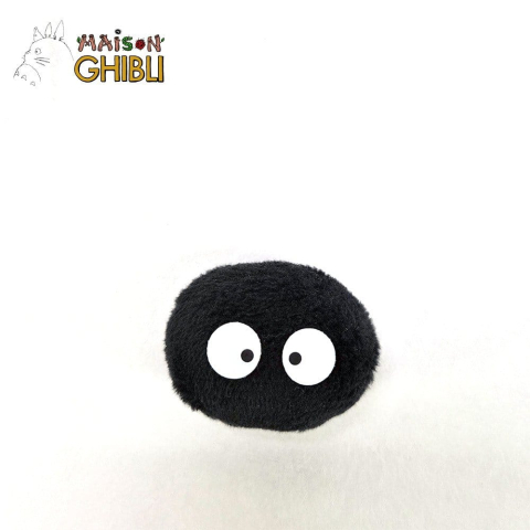 PRECOMENZI - My Neighbor Totoro Mini Plush Magnet Soot Sprite 3 cm