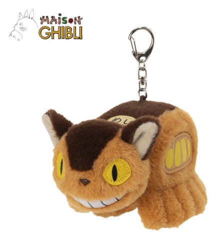 PRECOMENZI - My Neighbor Totoro Nakayoshi Plush Keychain Catbus