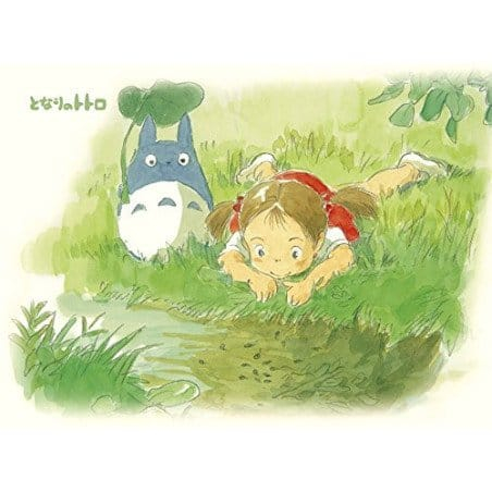 Manga & Anime - My Neighbor Totoro Puzzle and easel By the little stream (150 pieces)