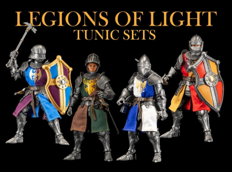 PRECOMENZI - Mythic Legions: Reinforcement 3 Action Figure Accessory Order of Eathyron Tunic Set