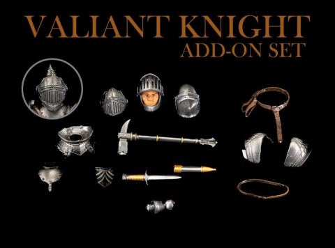 Mythic Legions: Reinforcement 3 Action Figure Accessory Valiant Knight Add-On Set [3]