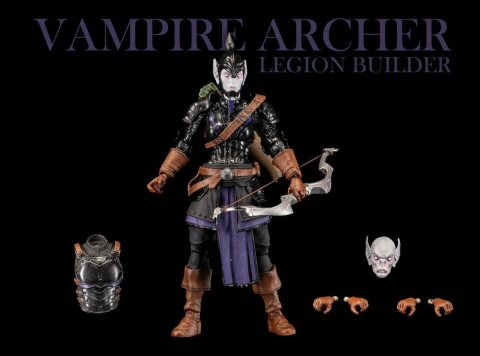 PRECOMENZI - Mythic Legions: Reinforcement 3 Action Figure Vampire Archer Legion Builder