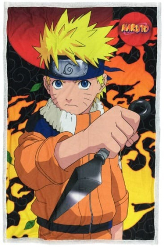 Pop Culture - Naruto Fleece Blanket 100 x 150 cm Patura Oficiala