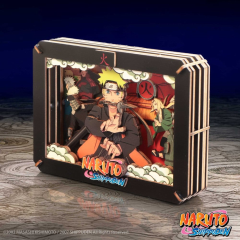 Naruto Hokage Wooden Theatre Model Kit 10 cm [5]