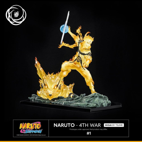Naruto IKIGAI Figure 1/6 Naruto Fourth Great Ninja War [2]