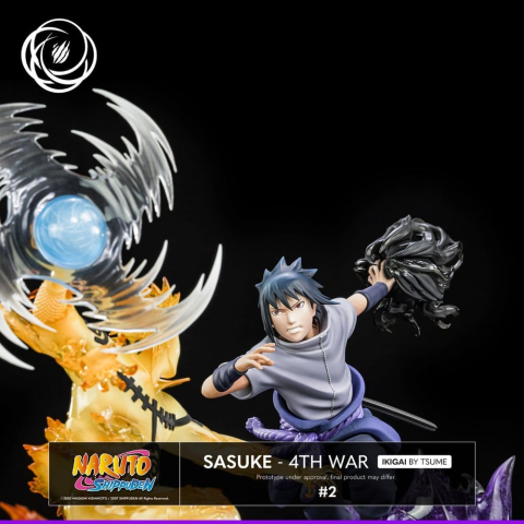 Naruto IKIGAI Figure 1/6 Sasuke Fourth Great Ninja War [1]