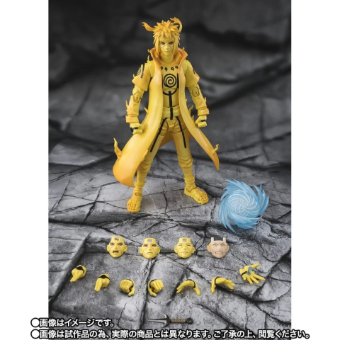 Naruto S.H.Figuarts Action Figure Minato Namikaze (Kurama Link Mode) -Bond of Light That Shatters Darkness- 15 cm [0]