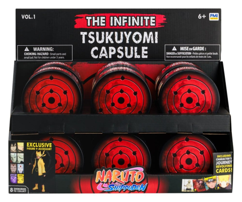PRECOMENZI - Naruto Shippuden Blind Capsule Figures Infinite Tsukuyomi 7 cm Vol. 1 Display (12)