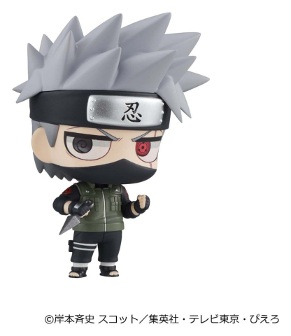 Naruto Shippuden ChimiMega Series Mini Figures Mascot Collection 1 6 cm Blind Box Display (6) [1]