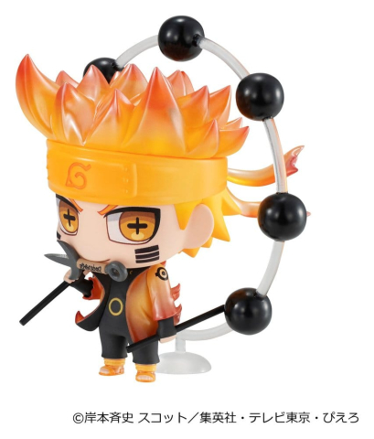 Naruto Shippuden ChimiMega Series Mini Figures Mascot Collection 1 6 cm Blind Box Display (6) [5]