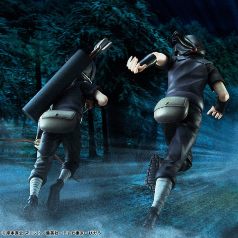 Naruto Shippuden G.E.M. Series PVC Figures 2-Pack Itachi Uchiha & Sasuke (Repeat) [8]