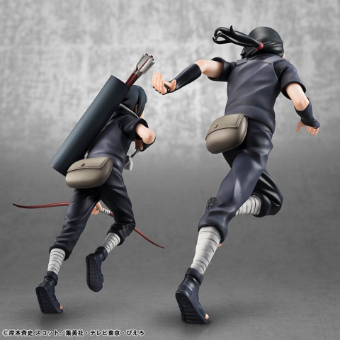 Naruto Shippuden G.E.M. Series PVC Figures 2-Pack Itachi Uchiha & Sasuke (Repeat) [2]