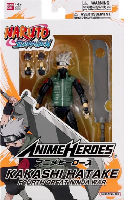Naruto Shippuden - Naruto Shippuden Kakashi Hatake Fourth Great Ninja War 16,5 cm