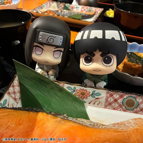 Naruto Shippuden Look Up PVC Figures 2-Pack Rock Lee & Neji Hyuga 11 cm (with gift) [20]