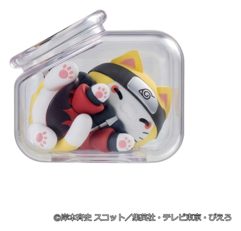 Collectibles - Naruto Shippuden Mega Cat Project Mini Figures Good Night Nyaruto! Gathering Akatsuki Edition Vol. 1 6 cm Blind Box Display (8)