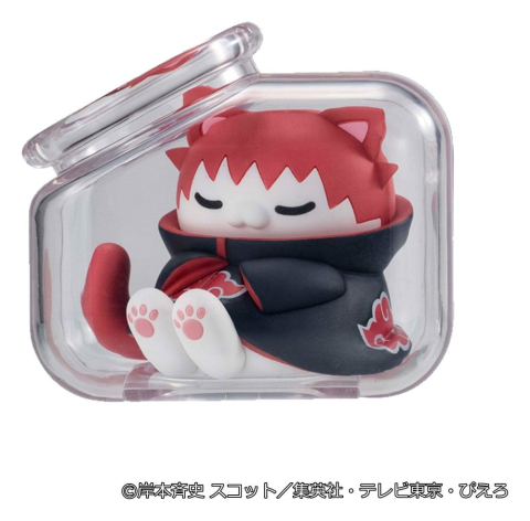 Naruto Shippuden Mega Cat Project Mini Figures Good Night Nyaruto! Gathering Akatsuki Edition Vol. 1 6 cm Blind Box Display (8) [4]