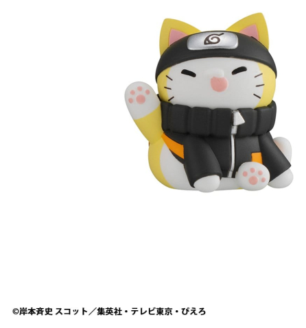Naruto Shippuden Mega Cat Project Nyaruto! Mini Figures The bond between master and disciple ver. Blind Box Assortment (8) (Repeat) [6]