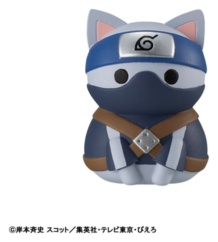 Naruto Shippuden Mega Cat Project Nyaruto! Once upon a time in Konoha village Mini Figures 3 cm Blind Box Display (8) (Repeat) [5]