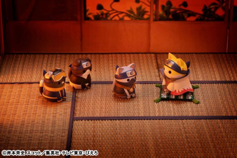 Naruto Shippuden Mega Cat Project Nyaruto! Once upon a time in Konoha village Mini Figures 3 cm Blind Box Display (8) (Repeat) [9]