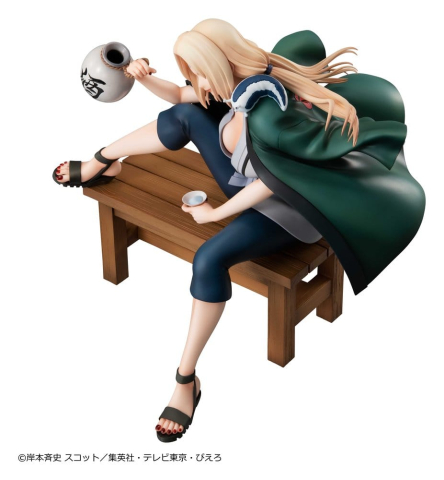 Naruto Shippuden Naruto Gals PVC Figure Tsunade Ver.2 16 cm (Repeat) [4]