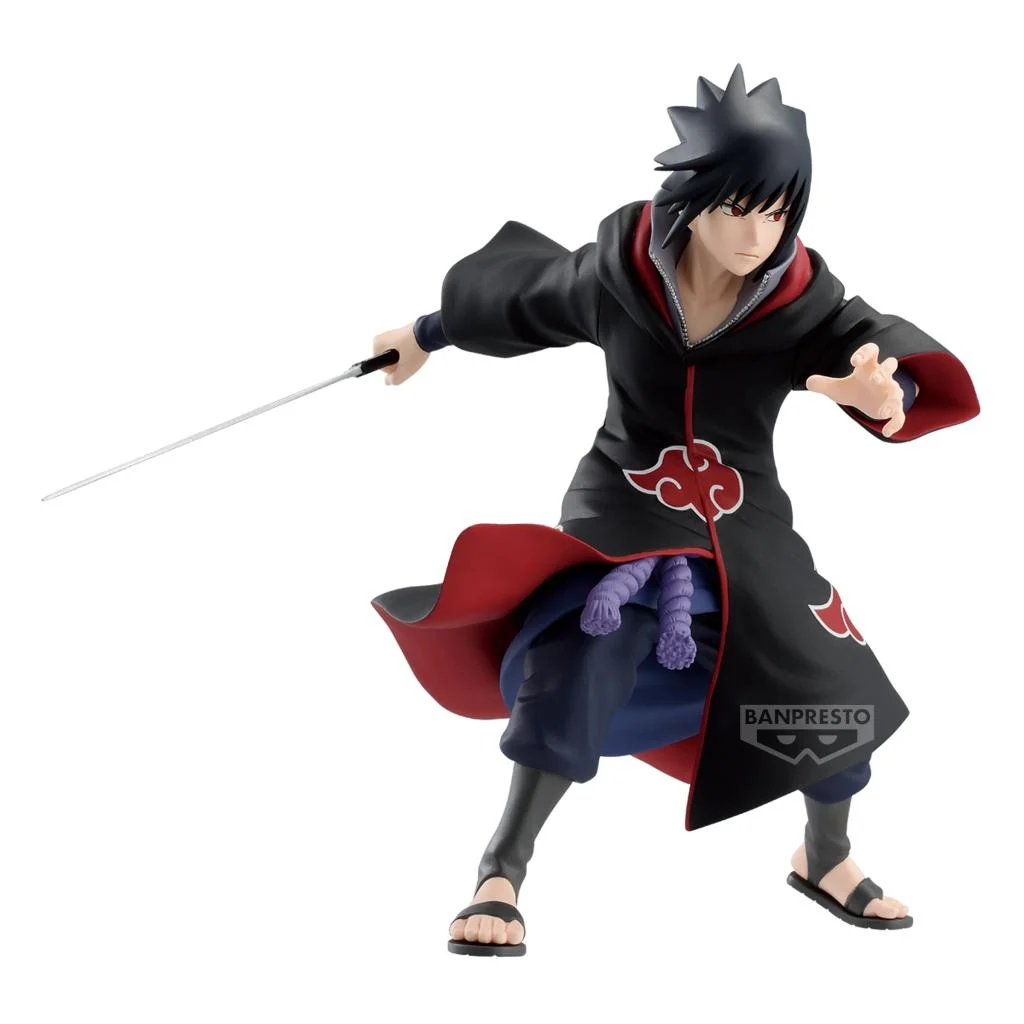 Naruto Shippuden Uchiha Sasuke Vibration Stars Figurina 15 cm Banpresto [4]