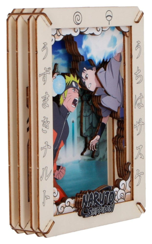 Naruto The Final Valley Wooden Theatre Model Kit 14 cm [3]