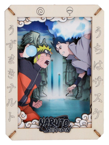 Noutati - Naruto The Final Valley Wooden Theatre Model Kit 14 cm