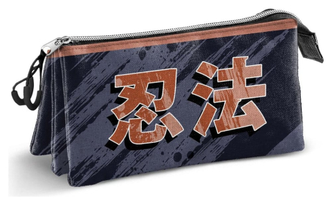 Fashion & Accessories - Naruto Triple Pencil Case Shadow