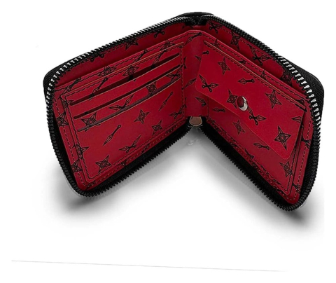 Fashion & Accessories - Naruto Wallet Man Zip Clouds