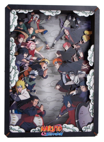 Noutati - Naruto Wooden Theatre Combat Model Kit Lemn 26 cm