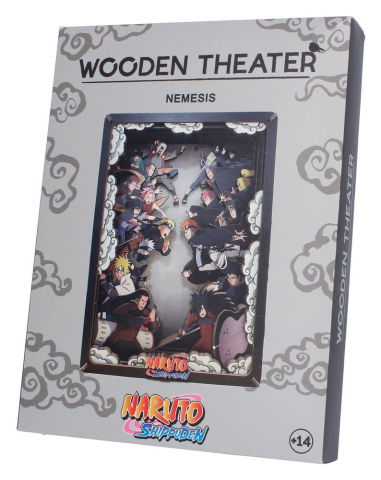 Naruto Wooden Theatre Combat Model Kit Lemn 26 cm [4]