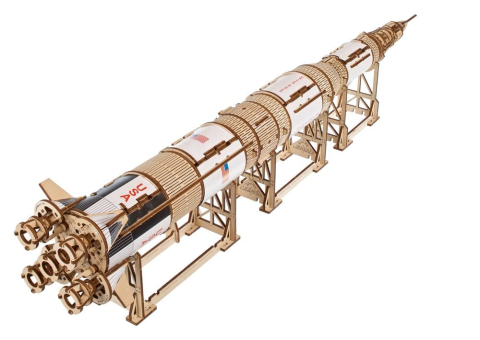 NASA 3D Wooden Puzzle Saturn V [18]