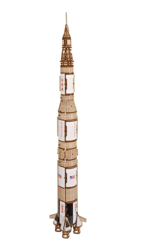 NASA 3D Wooden Puzzle Saturn V [4]