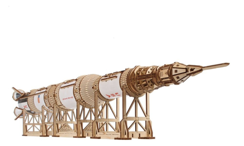 NASA 3D Wooden Puzzle Saturn V [12]