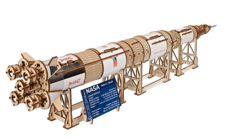 NASA 3D Wooden Puzzle Saturn V [24]