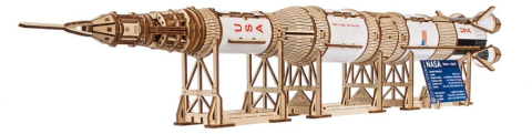 NASA 3D Wooden Puzzle Saturn V [7]