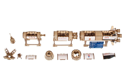 NASA 3D Wooden Puzzle Saturn V [23]