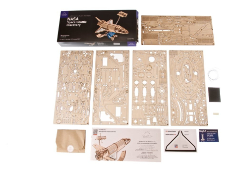 NASA 3D Wooden Puzzle Space Shuttle Discovery [24]