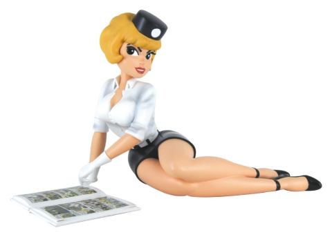 PRECOMENZI - Natacha Resin Statue Pause Lecture 15 cm