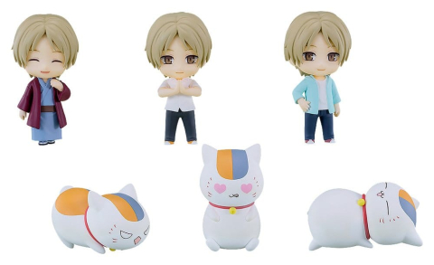 Natsume's Book of Friends Nendoroid Surprise Mini Figures Takashi Natsume & Nyanko Sensei Collection 7 cm Blind Box Assortment (6) [10]
