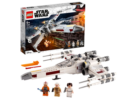 LEGO - Nava X-Wing al lui Luke Skywalker