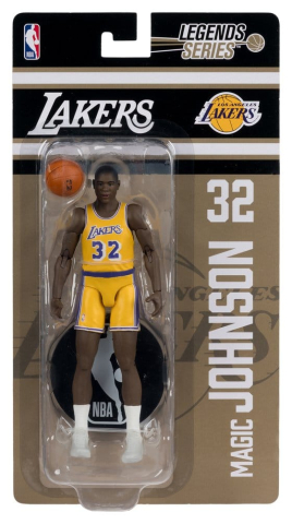 NBA Legends Series Action Figure Earvin "Magic" Johnson (Los Angeles Lakers) 15 cm [6]