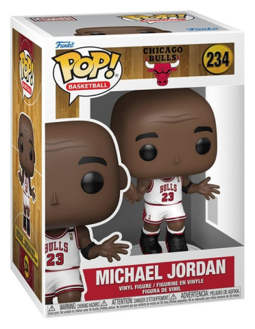 PRECOMENZI - NBA POP! Sports Vinyl Figure Bulls- Michael Jordan (Shrug) 9 cm